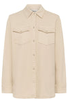 My Essential Wardrobe - Shirt - Oatmeal - Dagmar
