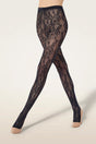 Wolford - Strømpebukser - Sort - Infinite Rose Net Tights