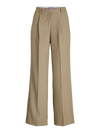 JJXX brede ben-suitpants i Brindle Beige, set forfra.