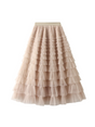 Tulle skirt - Khaki - Sassy Copenhagen