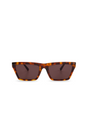 Messy Weekend - Sunglasses - Brown Tortoise - New Corey