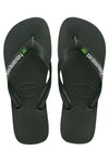 Havaianas - Klipklapper - Verde Olive - Brasil Logo FC sss - Stilkompagniet.dk