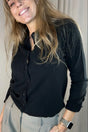 Sassy Copenhagen - 100% Cashmere polo - Sort - Samara sss - Stilkompagniet.dk