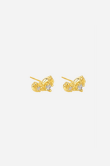 Andcopenhagen - Øreringe studs - 18 karat Guldbelagt 925 Sterlingsølv - Amelie