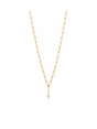 Andcopenhagen Jewelry - Halskæde - Guldbelagt - Dubai Chunky med Baroque perle