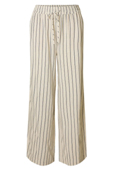 Selected Femme - Bukser - Sandshell pin strpe - Viva-Gulia (Bemærk preorder lev april)