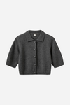 The Garment - Cardigan - Gray - Como Cropped Cardigan