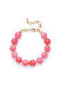 Anni Lu - Bracelet - Pink - Ball bracelet bubblegum