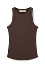Sofie Schnoor - Jullie SNOS215 Rib Top - Brown Fudge