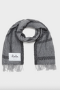 Lala Berlin - Scarf - Cashmere - Black/White - Arilla Gauze