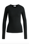 JJXX - Rib long sleeve t-shirt - Black - Freya