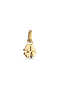Enamel - Charm - Gold - Organic Clover