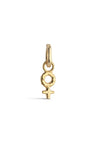 Enamel - Charm - Gold - Feminine Power - Stilkompagniet.dk