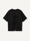 The Garment - T-shirt - Black - TG Bow