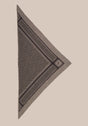 LALA BERLIN - Cashmere scarf - Trinity classic M - City middlegrey melange grey