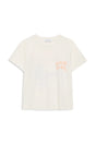 Anine Bing - T-shirt - Washed Buttercream - Shelly Tee Surfer