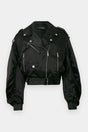 Karl Lagerfeld - Jakke - Sort - Biker Satin Bomber