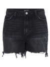 Pieces Underdele Denim shorts - Black - Summer HW - Pieces