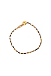 IBU Jewels - Armbånd - Tiger Eye - Bracelet Lulu Stone Dot - APS07