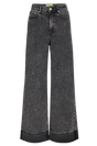 JJXX - Denim jeans - Dark Grey - Wide folded - HW - Tokyo - Stilkompagniet.dk