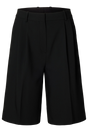 Selected Femme - Bermuda Shorts - Black - Rita