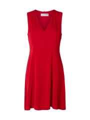 Selected Femme - Kjole - Rød - Leonore