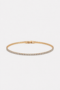 Andcopenhagen Jewelry - Tennis Bracelet - Gold Coloured - Nena