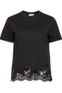 Vila - T-shirt - Black beauty - Viopella