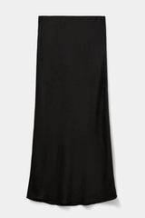 Satin skirt - Black - S2452102 - Sofie Schnoor