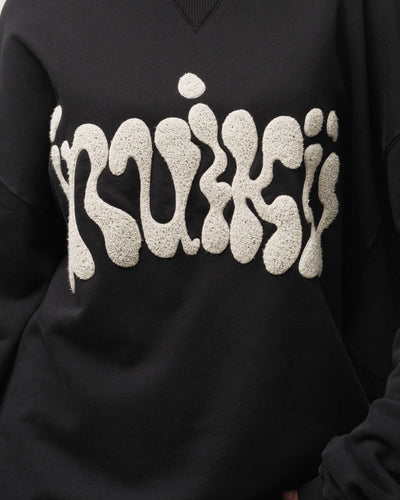 Inuikii - Sweatshirt - Black - Flock Logo