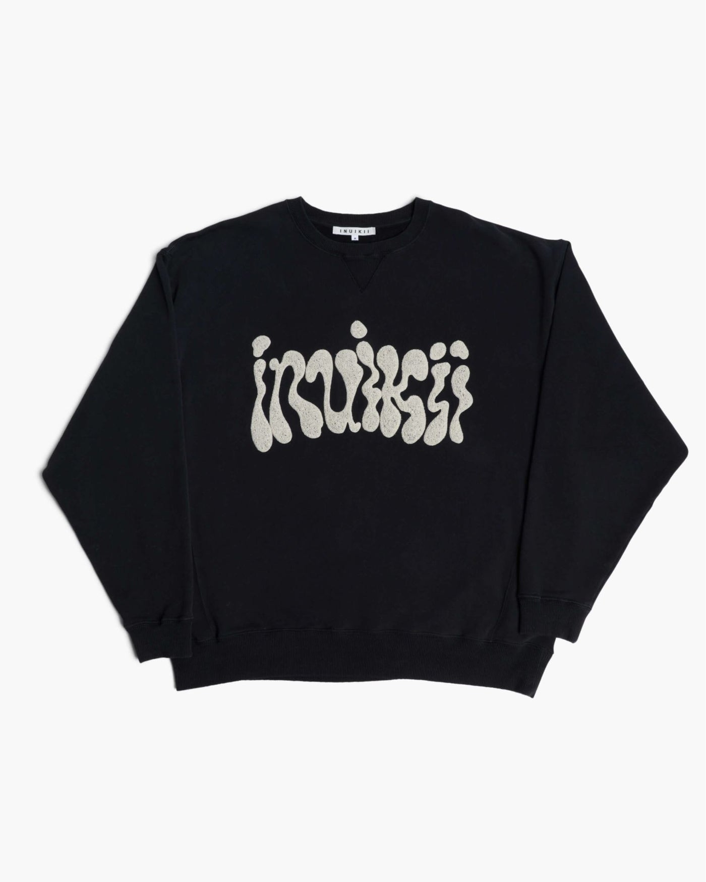 Inuikii - Sweatshirt - Black - Flock Logo
