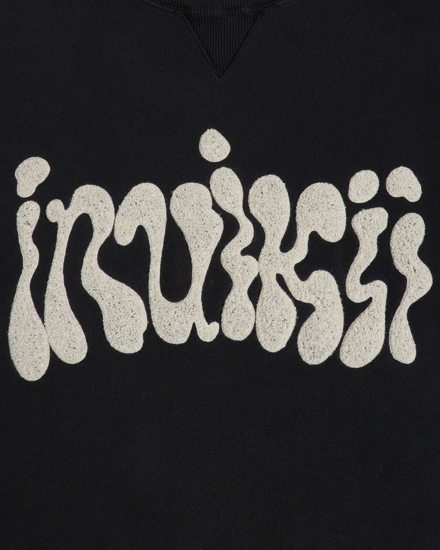 Inuikii - Sweatshirt - Black - Flock Logo