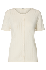 Selected Femme - Cardigan - Egret - Helle Pointel