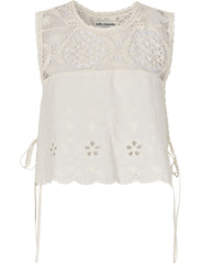 Lollys Laundry - Top - White - PortobelloLL