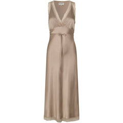 Lollys Laundry - Dress - Beige - Clarill Midi