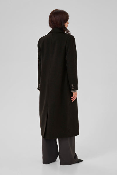 My Essential Wardrobe - Trenchcoat - Espresso Melang - Frannie