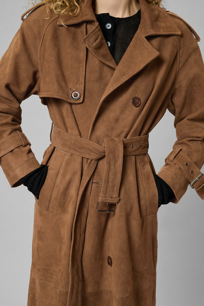 MY ESSENTIAL WARDROBE - Trenchcoat - Ruskind Cognac - Tara