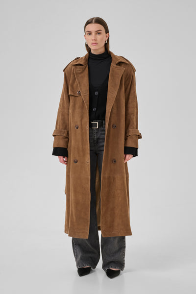 MY ESSENTIAL WARDROBE - Trenchcoat - Ruskind Cognac - Tara