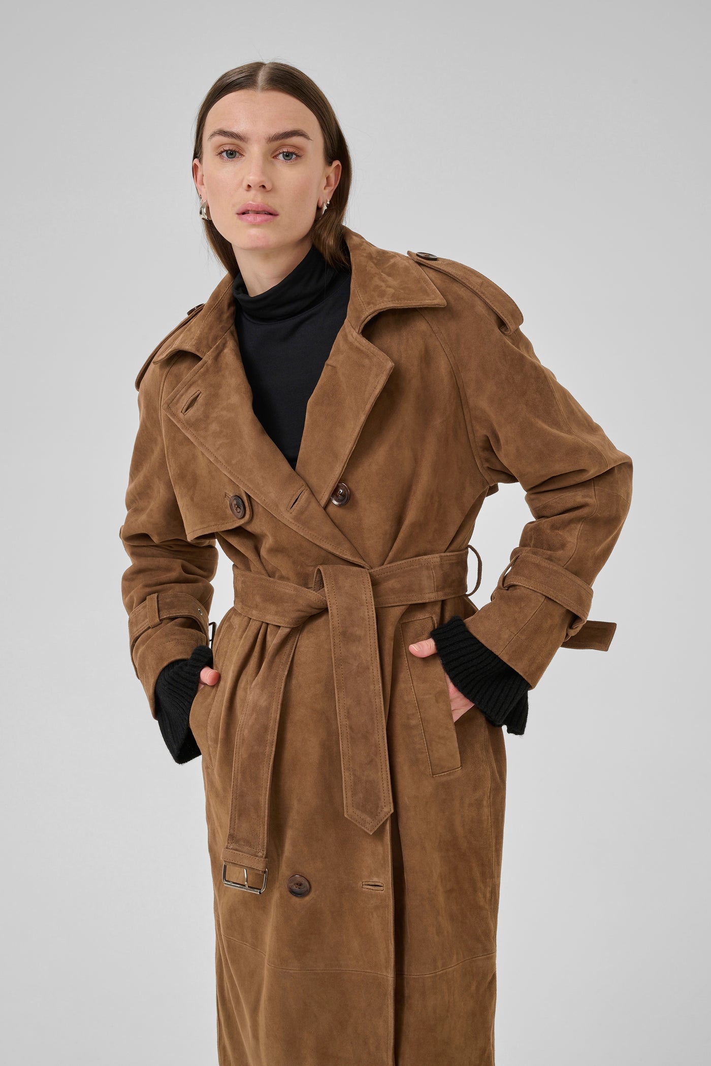 MY ESSENTIAL WARDROBE - Trenchcoat - Ruskind Cognac - Tara