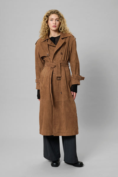 MY ESSENTIAL WARDROBE - Trenchcoat - Ruskind Cognac - Tara
