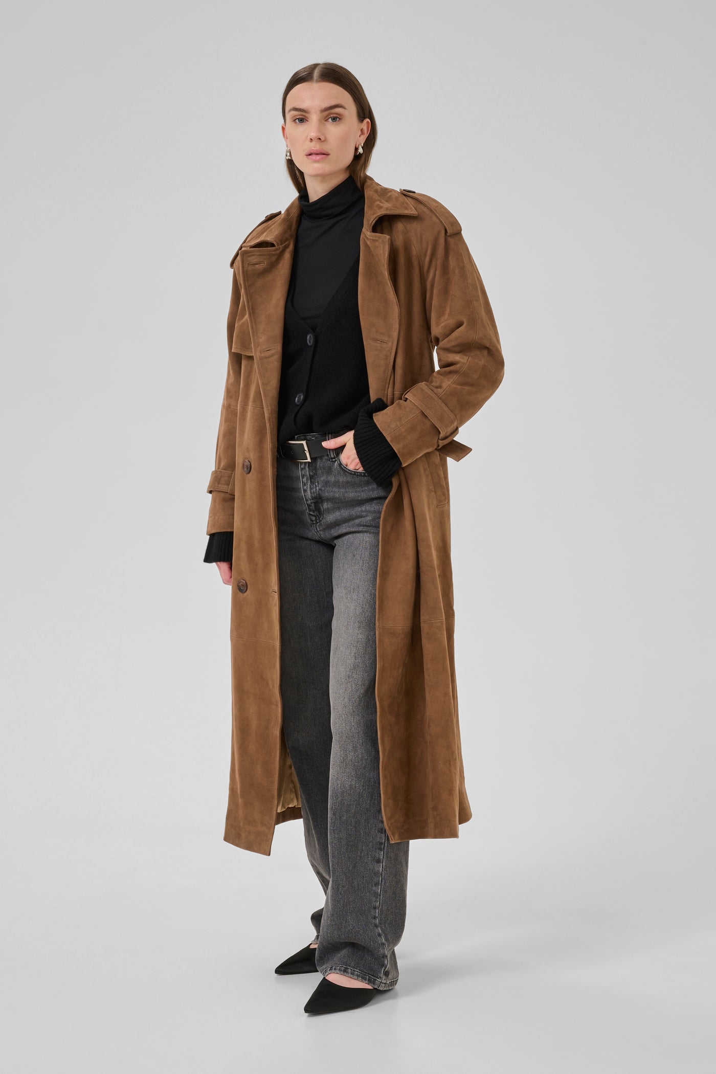 MY ESSENTIAL WARDROBE - Trenchcoat - Ruskind Cognac - Tara
