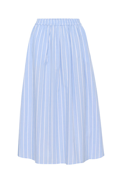 My Essential Wardrobe - Nederdel - Vista Blue Striped - Kiona