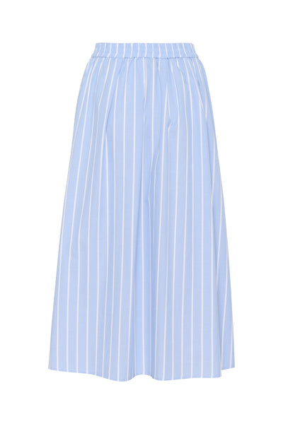 My Essential Wardrobe - Nederdel - Vista Blue Striped - Kiona