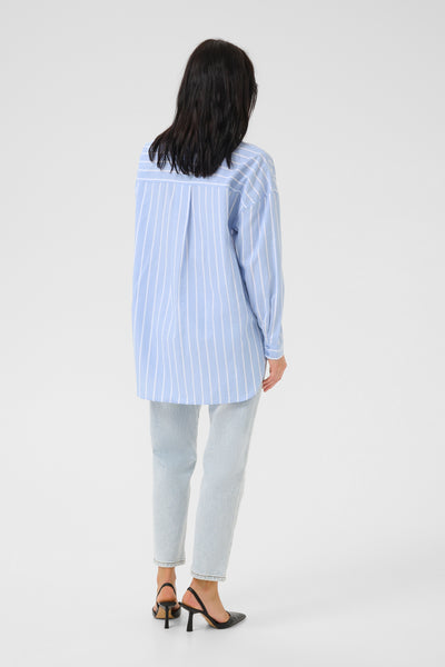 My Essential Wardrobe - Skjorte - Vista Blue Striped - Kiona