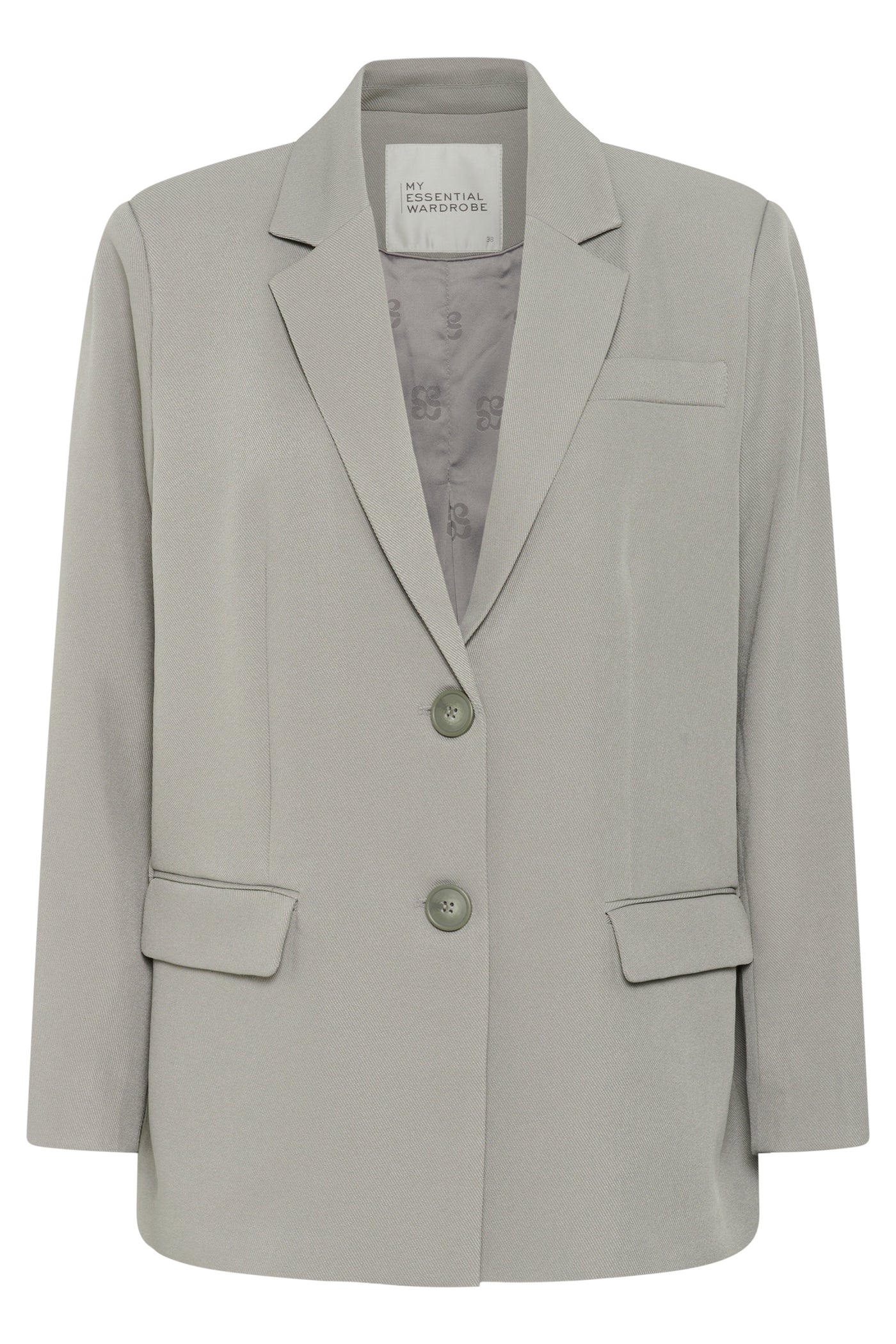 My Essential Wardrobe - Blazer - Grey - Disa Emmy