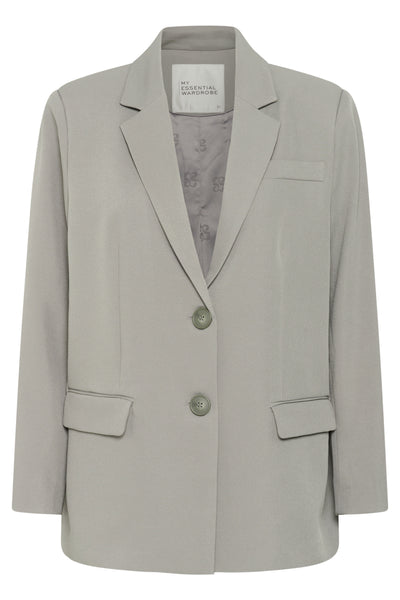 My Essential Wardrobe - Blazer - Grey - Disa Emmy