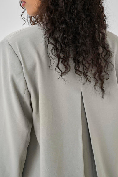 My Essential Wardrobe - Blazer - Grey - Disa Emmy