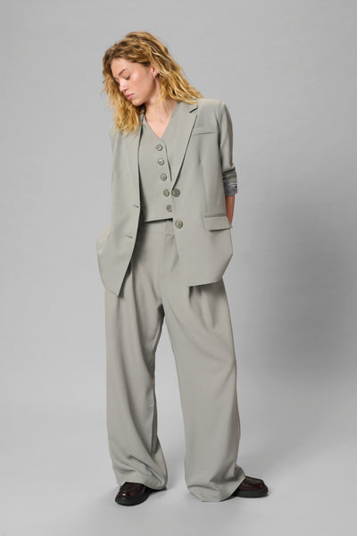 My Essential Wardrobe - Blazer - Grey - Disa Emmy