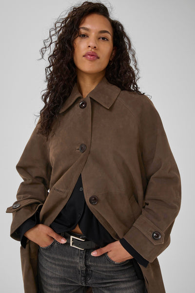 My Essential Wardrobe - Jakke - Delicioso Brown - Tara