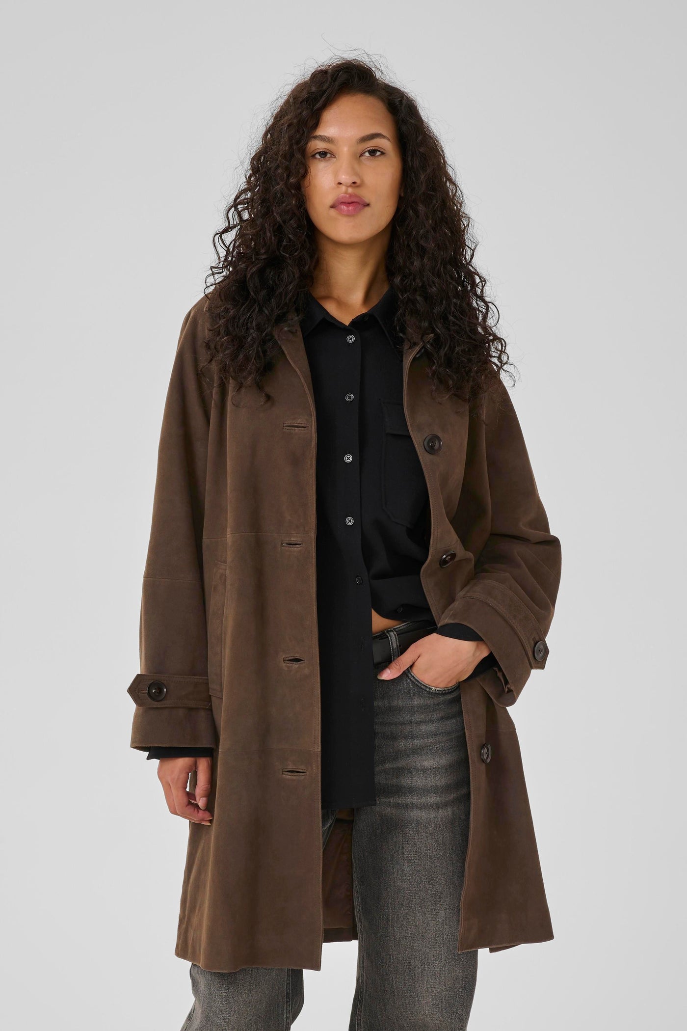 My Essential Wardrobe - Jakke - Delicioso Brown - Tara